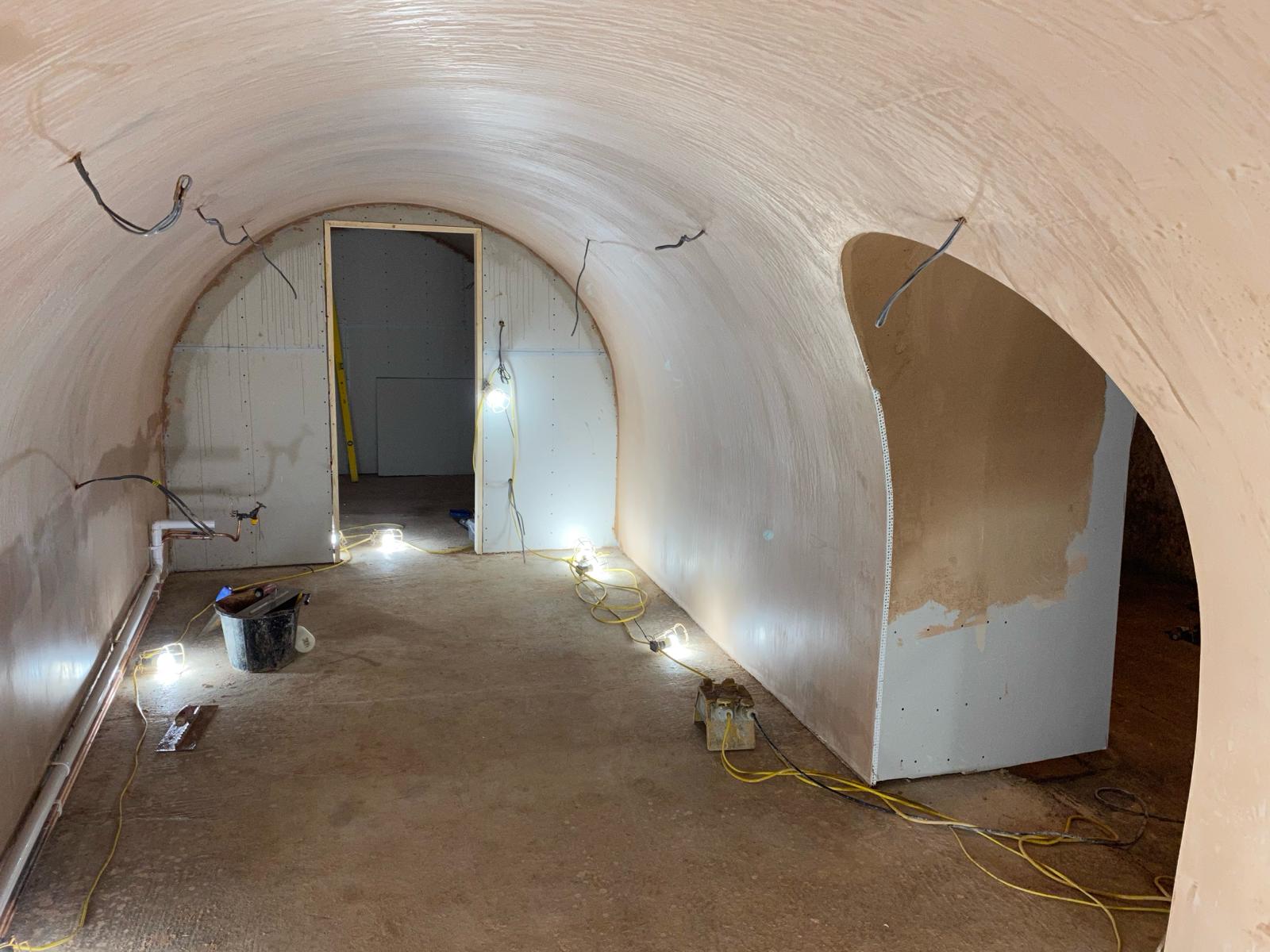 Plastered Vault