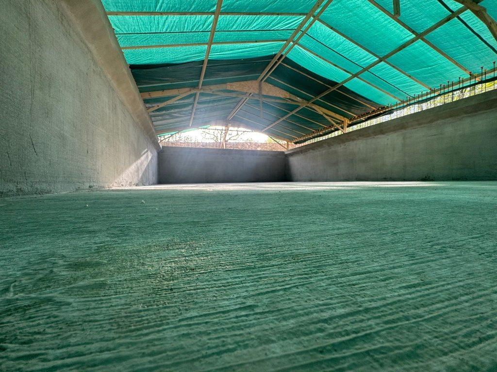 A below ground Concrete Structure
