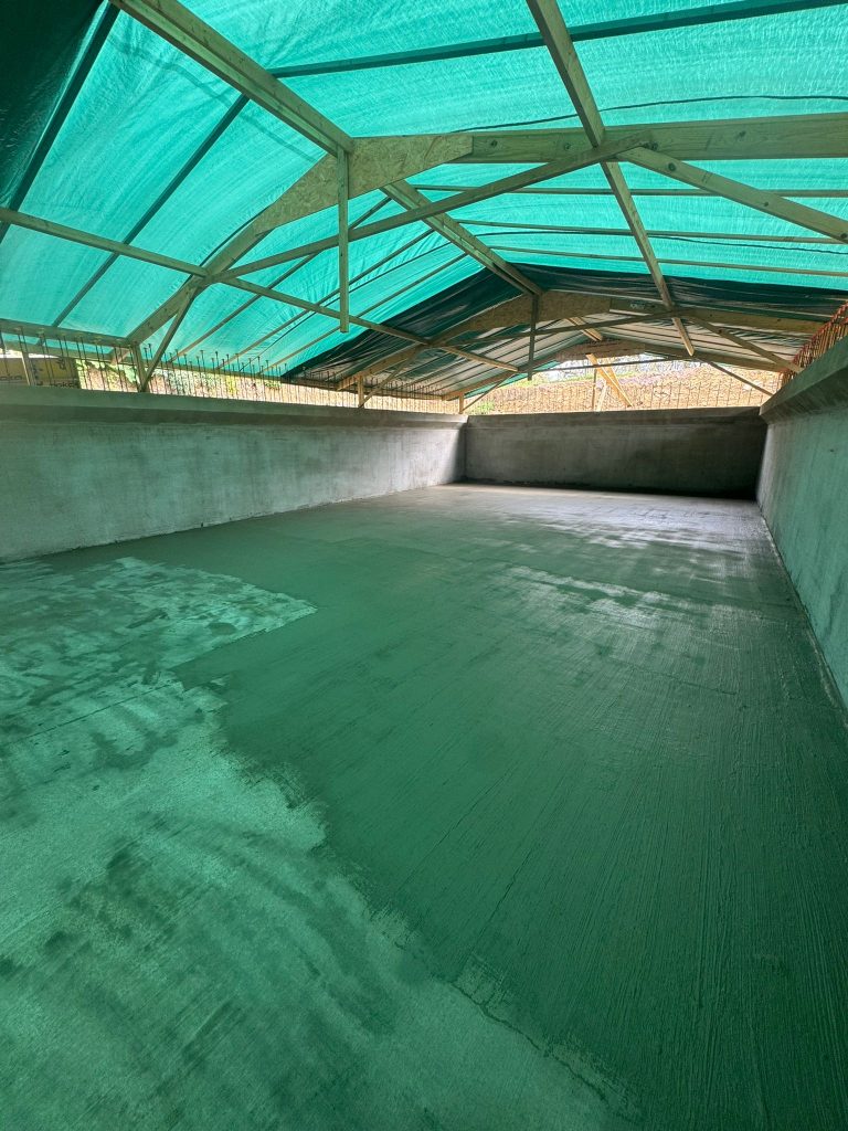 Partially Treated Floor